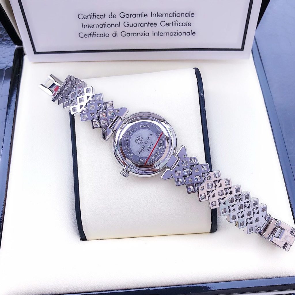 Đồng hồ Royal Crown nữ dây kim loại