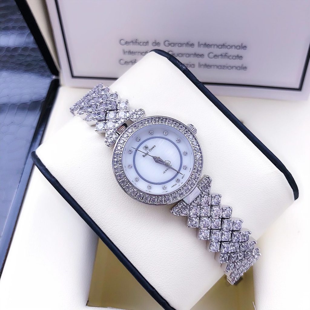 Đồng hồ Royal Crown nữ đính đá