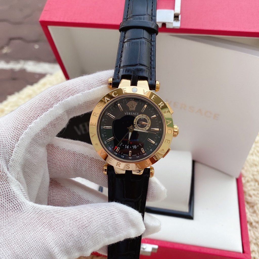 Đồng hồ Versace nam mặt tròn