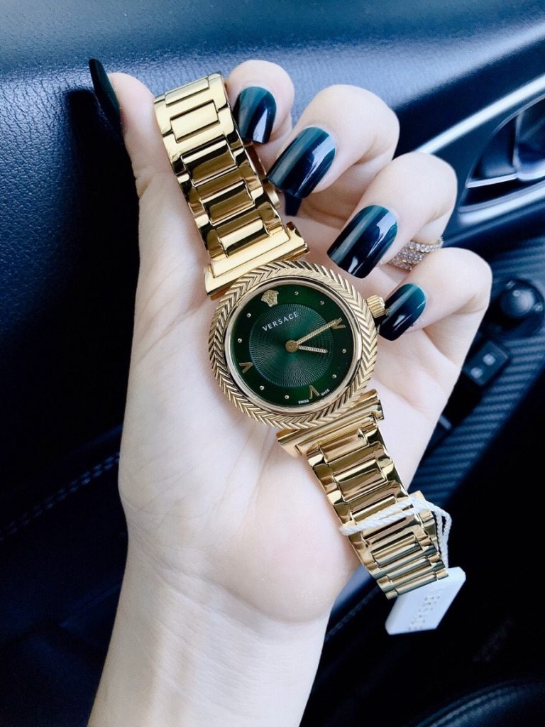 Đồng hồ Versace nữ dây kim loại