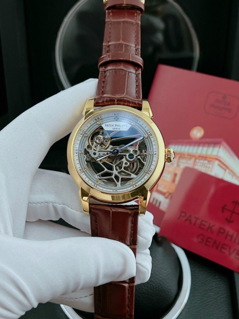 Đồng hồ Patek Philippe Geneve cơ lộ máy
