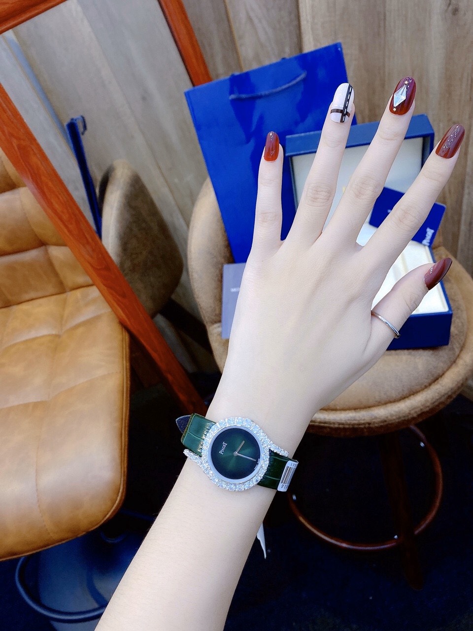 Đồng hồ Piaget nữ dây da Đồng hồ Piaget nữ dây da