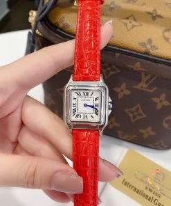 Đồng hồ Cartier nữ mặt vuông