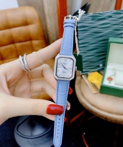 Đồng hồ Rolex nữ màu xanh