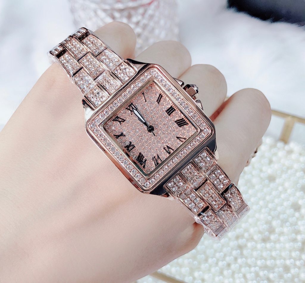 Đồng hồ Davena nữ dây kim loại