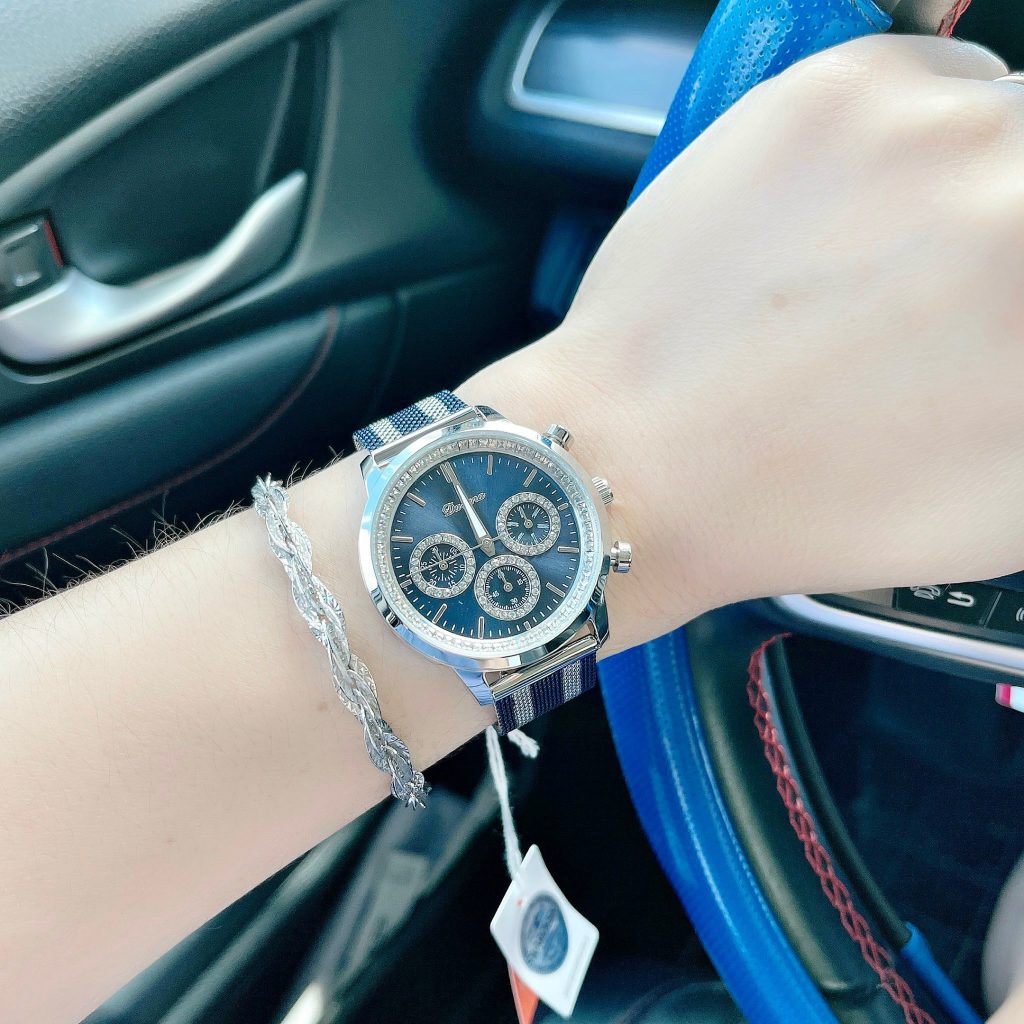 Đồng hồ Davena nữ đính đá