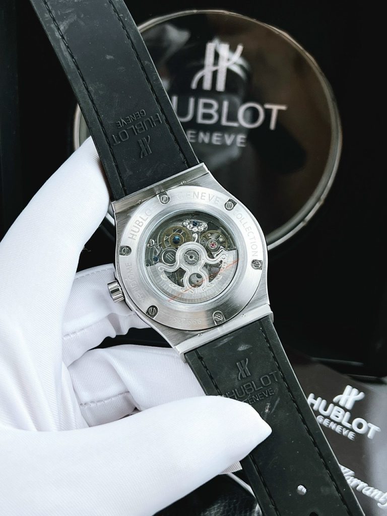 Đồng hồ cơ nam Hublot lộ máy