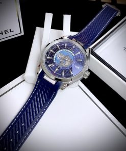 Đồng hồ Omega Seamaster Aqua Terra Worldtimer máy Nhật màu xanh (1)