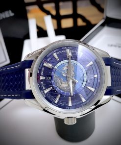 Đồng hồ Omega Seamaster Aqua Terra Worldtimer máy Nhật màu xanh (1)
