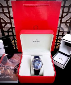 Đồng hồ Omega Seamaster Aqua Terra Worldtimer máy Nhật màu xanh (1)