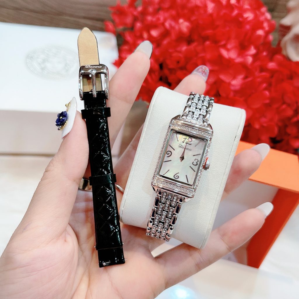 Đồng hồ Davena nữ đính đá