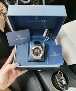 Đồng hồ Maserati nam dây da