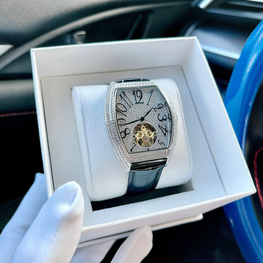 Đồng hồ Davena nam đính đá