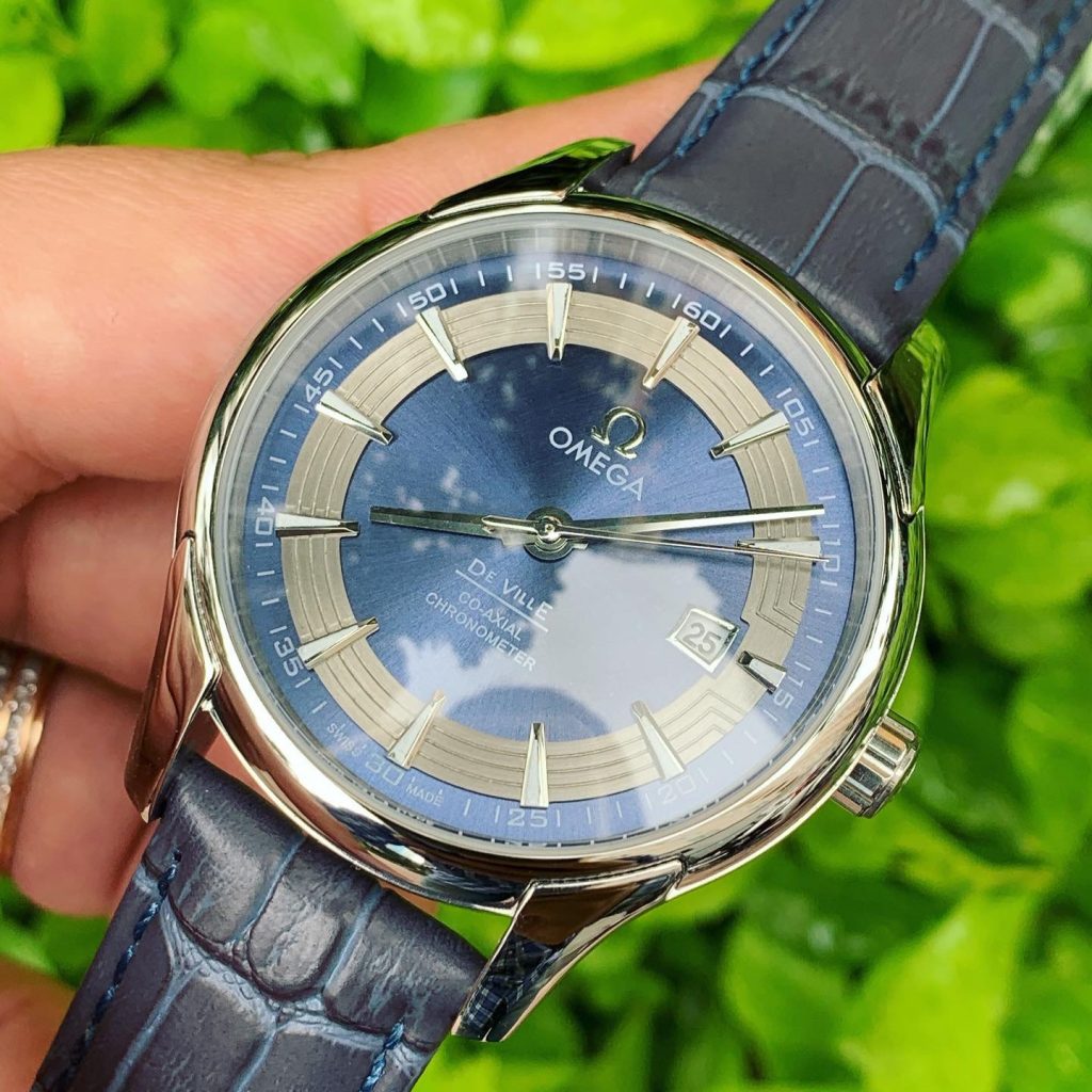Đồng hồ Omega nam dây da