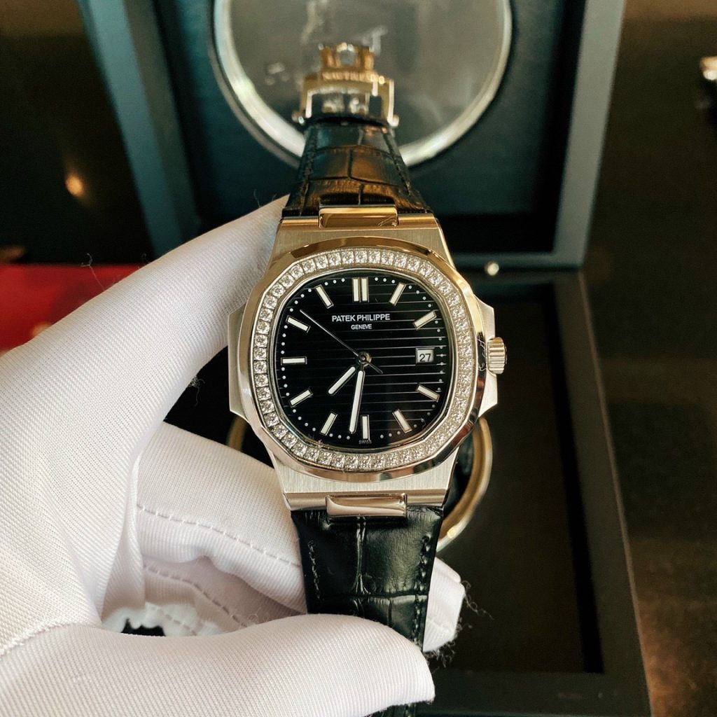 Đồng hồ Patek Philippe nam đính đá
