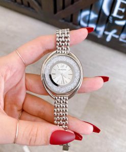 Đồng hồ swarovski mặt đá xoay