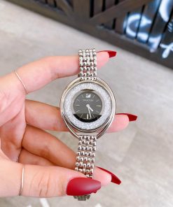 Đồng hồ swarovski nữ mặt đá xoay