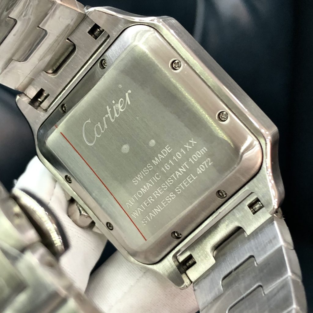 Đồng hồ Cartier nam dây kim loại