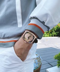 Đồng hồ Franck Muller nam dây da