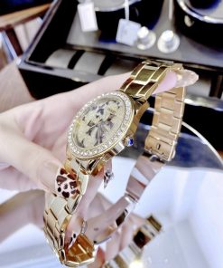 Đồng hồ Guess nữ mặt tròn