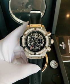 Đồng hồ Hublot nam dây cao su màu đen