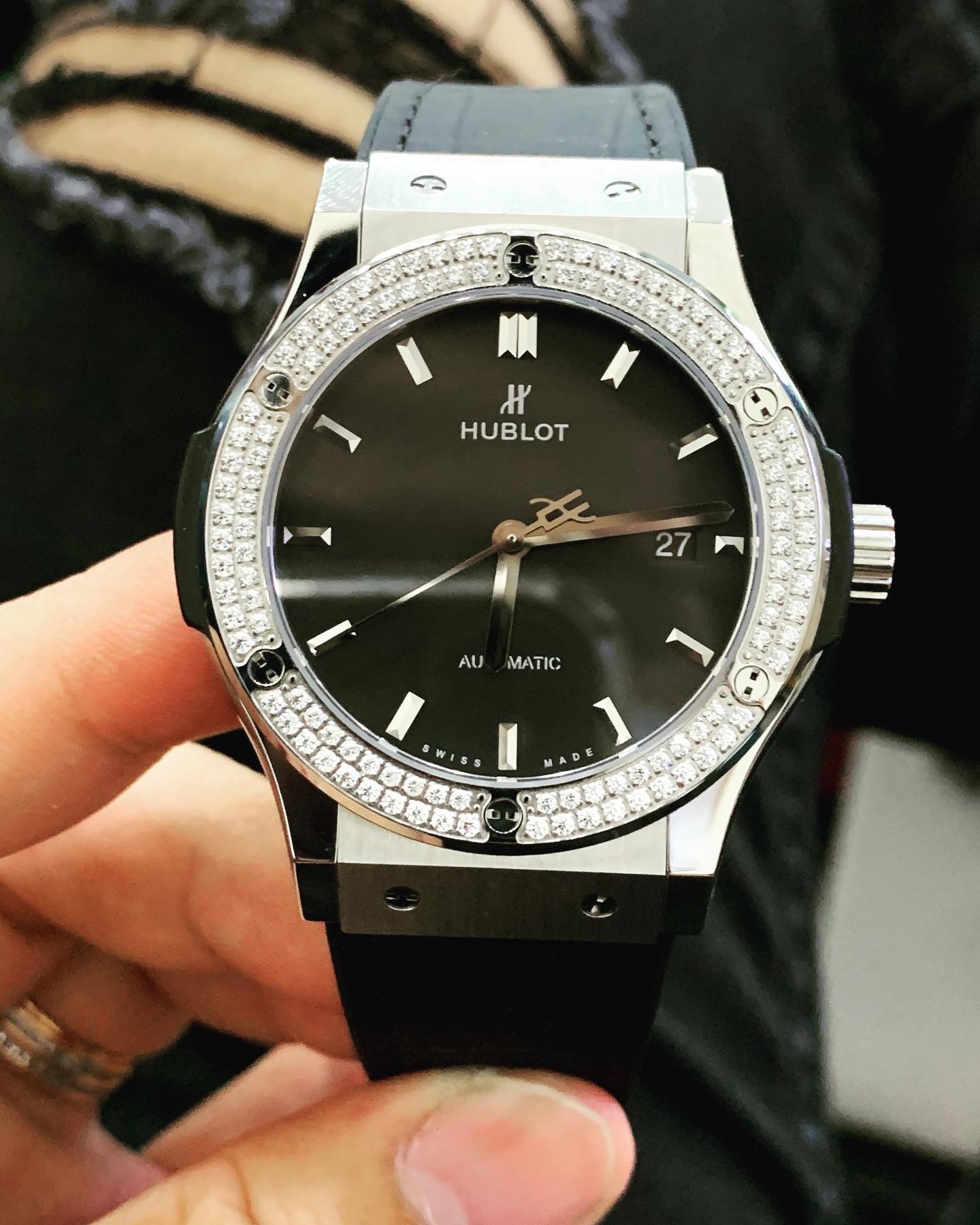 Đồng hồ Hublot nam siêu cấp WWF Thụy Sỹ Đồng hồ Hublot nam siêu cấp WWF Thụy Sỹ