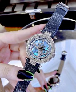 Đồng hồ Louis Vuitton nữ đính đá
