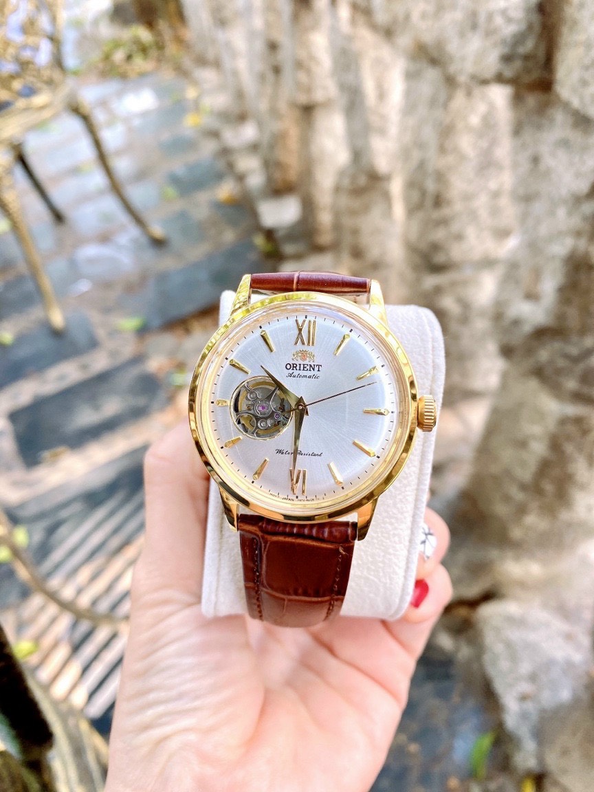 Đồng hồ Orient nam dây da Đồng hồ Orient nam dây da