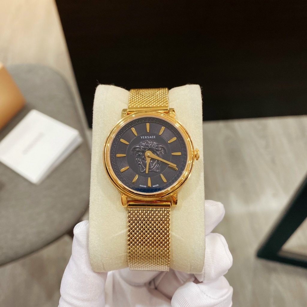 Đồng hồ Versace nữ mặt tròn