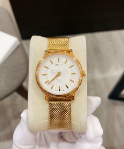 Đồng hồ Versace nữ mặt tròn