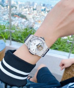 Đồng hồ nam đính đá Hublot