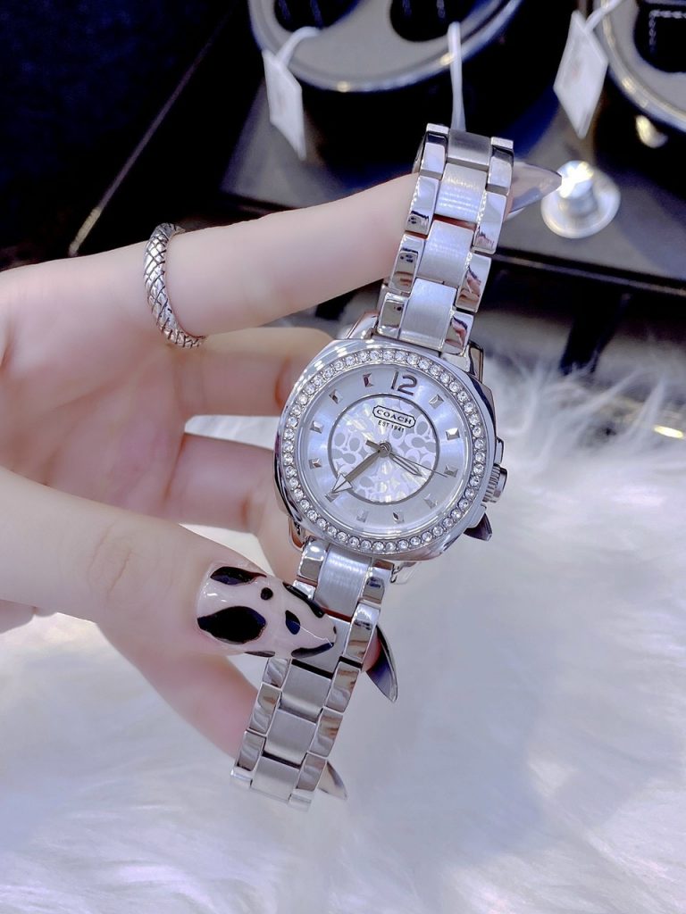Đồng hồ Coach nữ dây kim loại