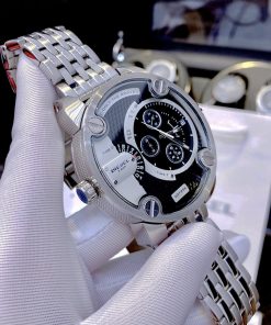 Đồng hồ Diesel nam dây kim loại