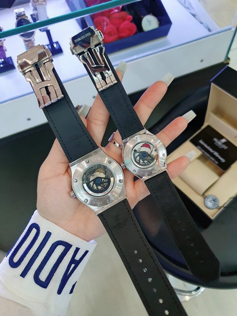 Đồng hồ Hublot cặp máy cơ automatic