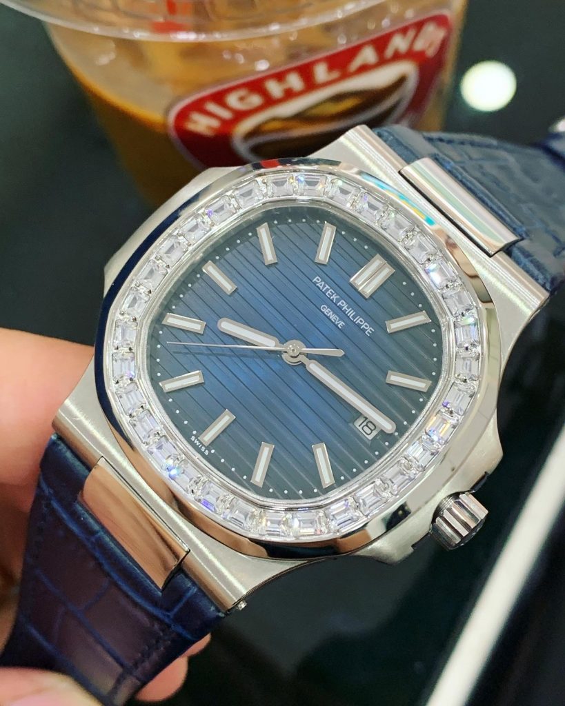Đồng hồ Patek Philippe nam đính đá