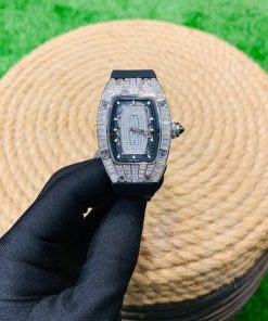 Đồng hồ Richard Mille nữ dây cao su màu đen