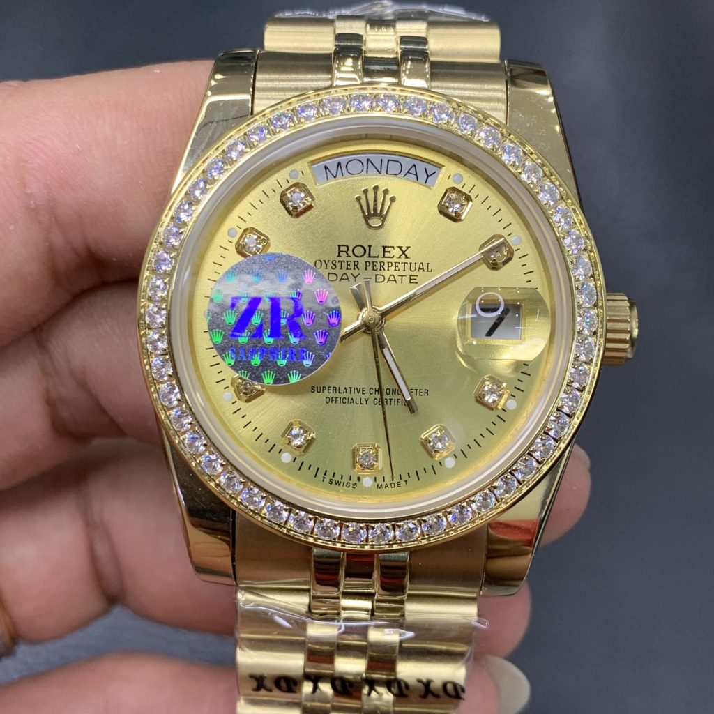 Đồng hồ Rolex mạ vàng gold