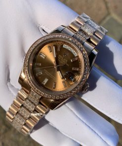 Đồng hồ Rolex nam đính đá