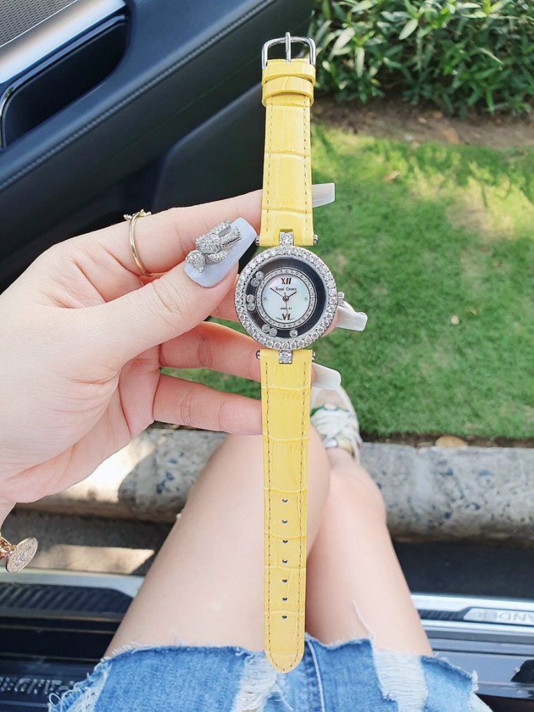 Đồng hồ Royal Crown nữ đính đá