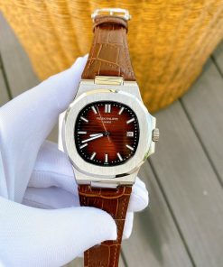 Đồng hồ nam dây da Patek Philippe