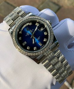 Đồng hồ nam đính đá Rolex