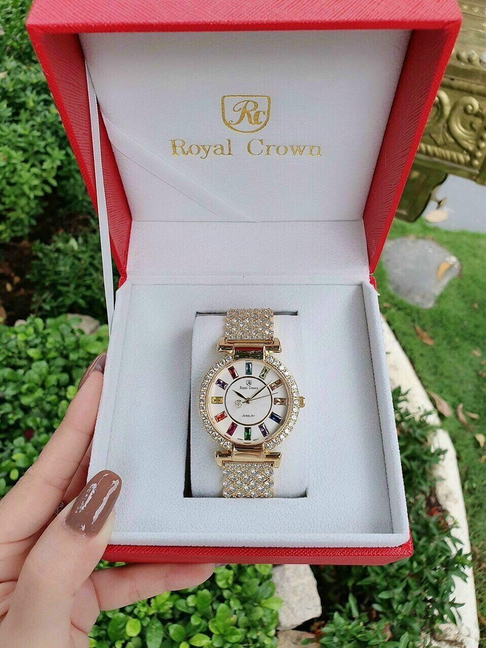 Đồng hồ nữ hàng hiệu Royal Crown Đồng hồ nữ hàng hiệu Royal Crown