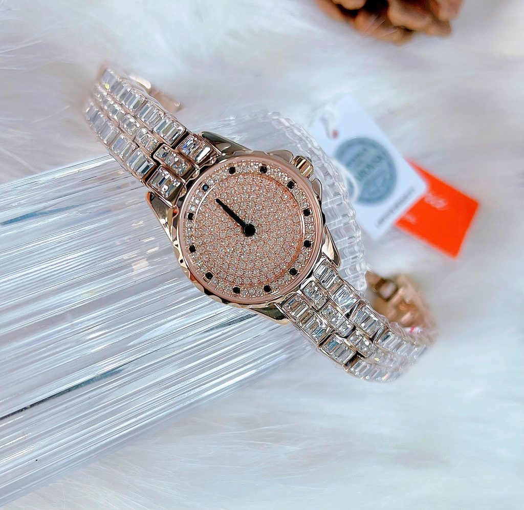 Đồng hồ Davena nữ dây kim loại