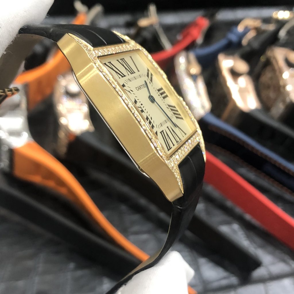 Đồng hồ Cartier Slim replica 11