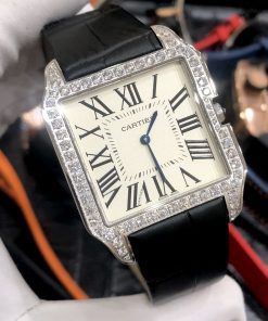Đồng hồ Cartier nam mặt vuông