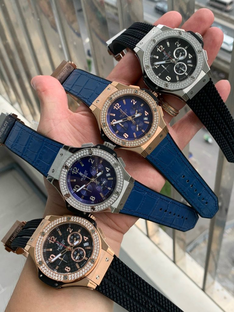 Đồng hồ Hublot nam đính đá