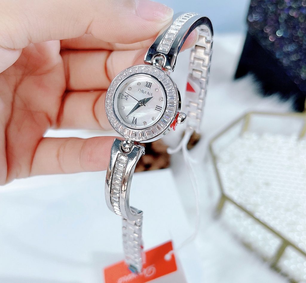 Đồng hồ nữ đính đá Davena