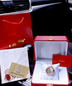 Đồng hồ Cartier đính đá