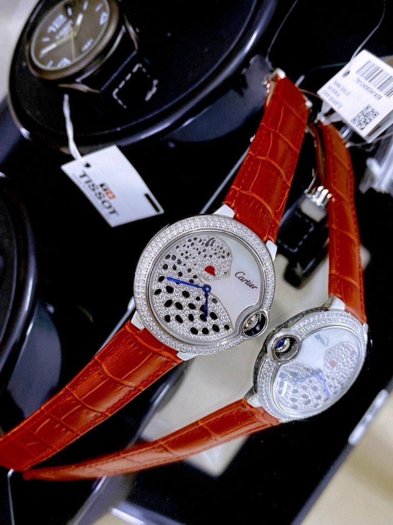 Đồng hồ Cartier đính đá