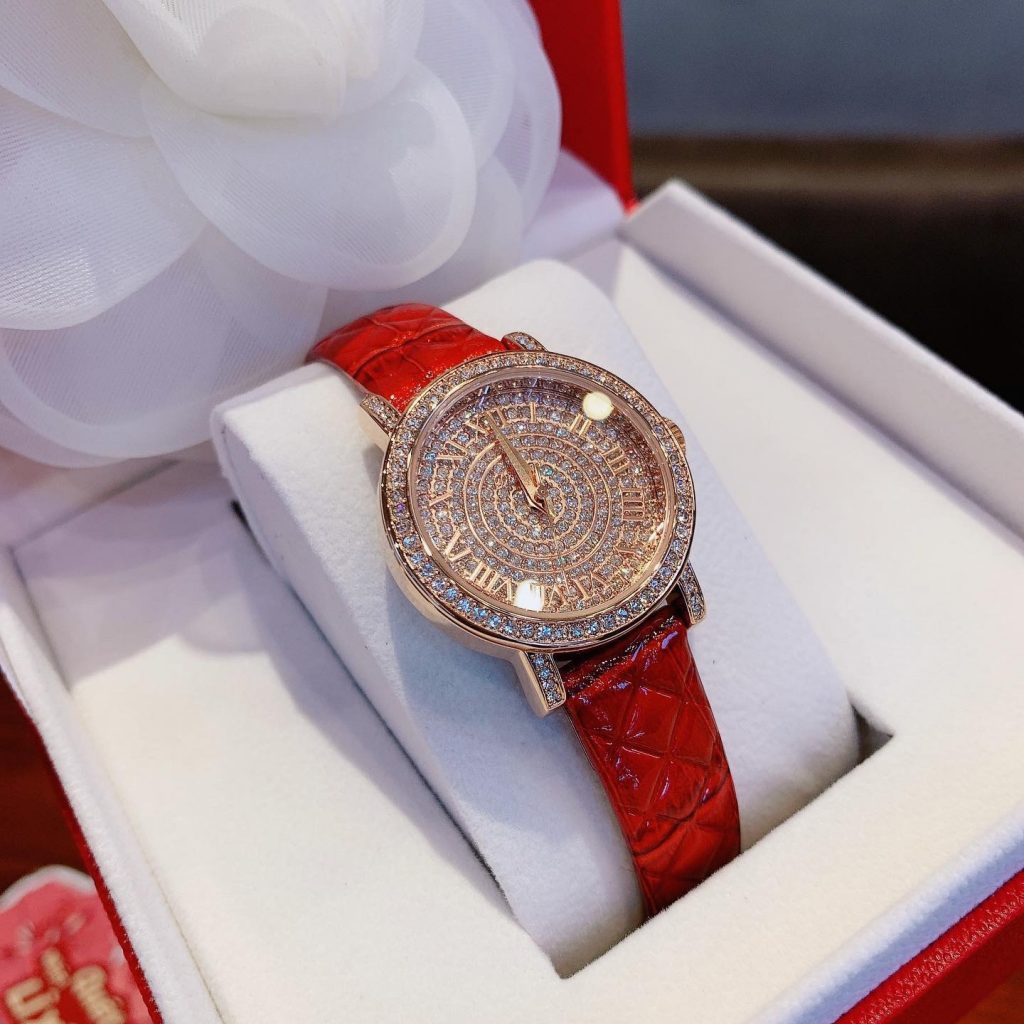 Đồng hồ Davena nữ đính đá